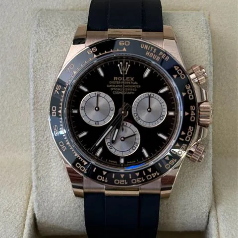 Rolex Daytona 126515LN 40mm Rose gold Black