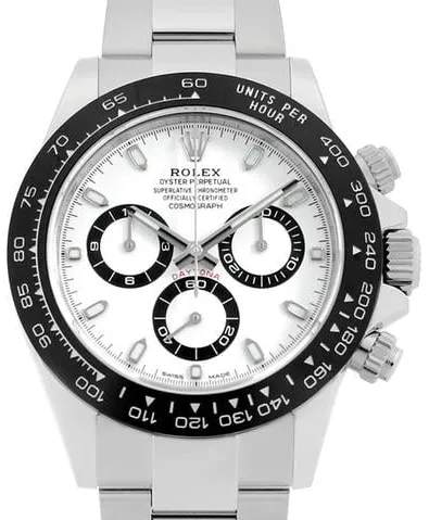 Rolex Daytona 116500LN 40mm Stainless steel White