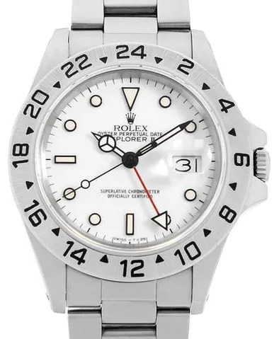 Rolex Explorer II 16550 40mm Stainless steel White