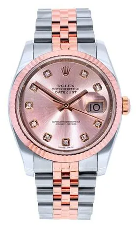 Rolex Datejust 36 116231 36mm Rose gold Rose