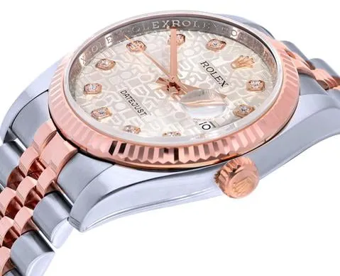 Rolex Datejust 36 116231 36mm Rose gold White 3