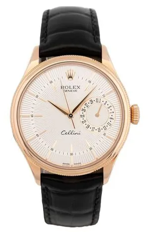 Rolex Cellini 50515 39mm Rose gold White