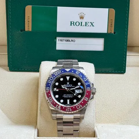 Rolex GMT-Master II 116719BLRO 40mm White gold Black