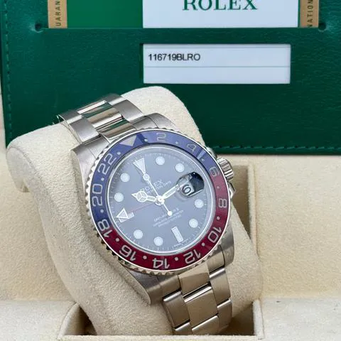 Rolex GMT-Master II 116719BLRO 40mm White gold Black 5