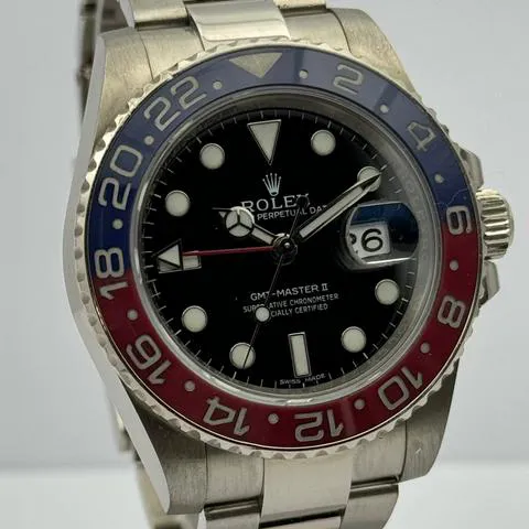 Rolex GMT-Master II 116719BLRO 40mm White gold Black 2