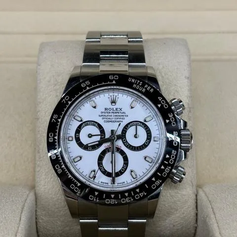 Rolex Daytona 116500LN 40mm Stainless steel White