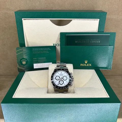 Rolex Daytona 116500LN 40mm Stainless steel White 7