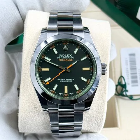 Rolex Milgauss 116400GV 40mm Stainless steel Black