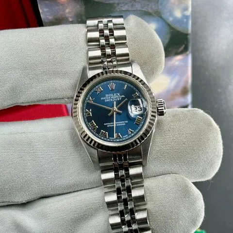 Rolex Lady-Datejust 79174 26mm Stainless steel Blue