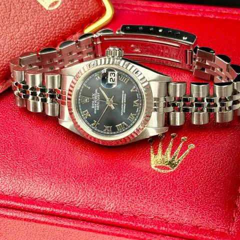 Rolex Lady-Datejust 79174 26mm Stainless steel Blue 5