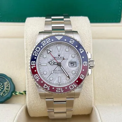 Rolex GMT-Master II 126719BLRO 40mm White gold Gray