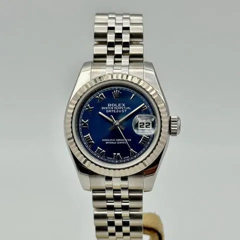 Rolex Lady-Datejust 179174 26mm Stainless steel Blue