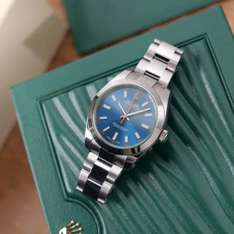 Rolex Milgauss 116400GV 40mm Stainless steel Blue