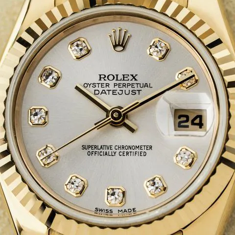 Rolex Lady-Datejust 179178 26mm Yellow gold Silver 3