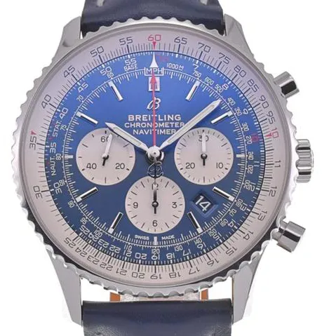 Breitling Navitimer AB0127 45mm Stainless steel Blue