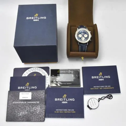 Breitling Navitimer AB0127 45mm Stainless steel Blue 3