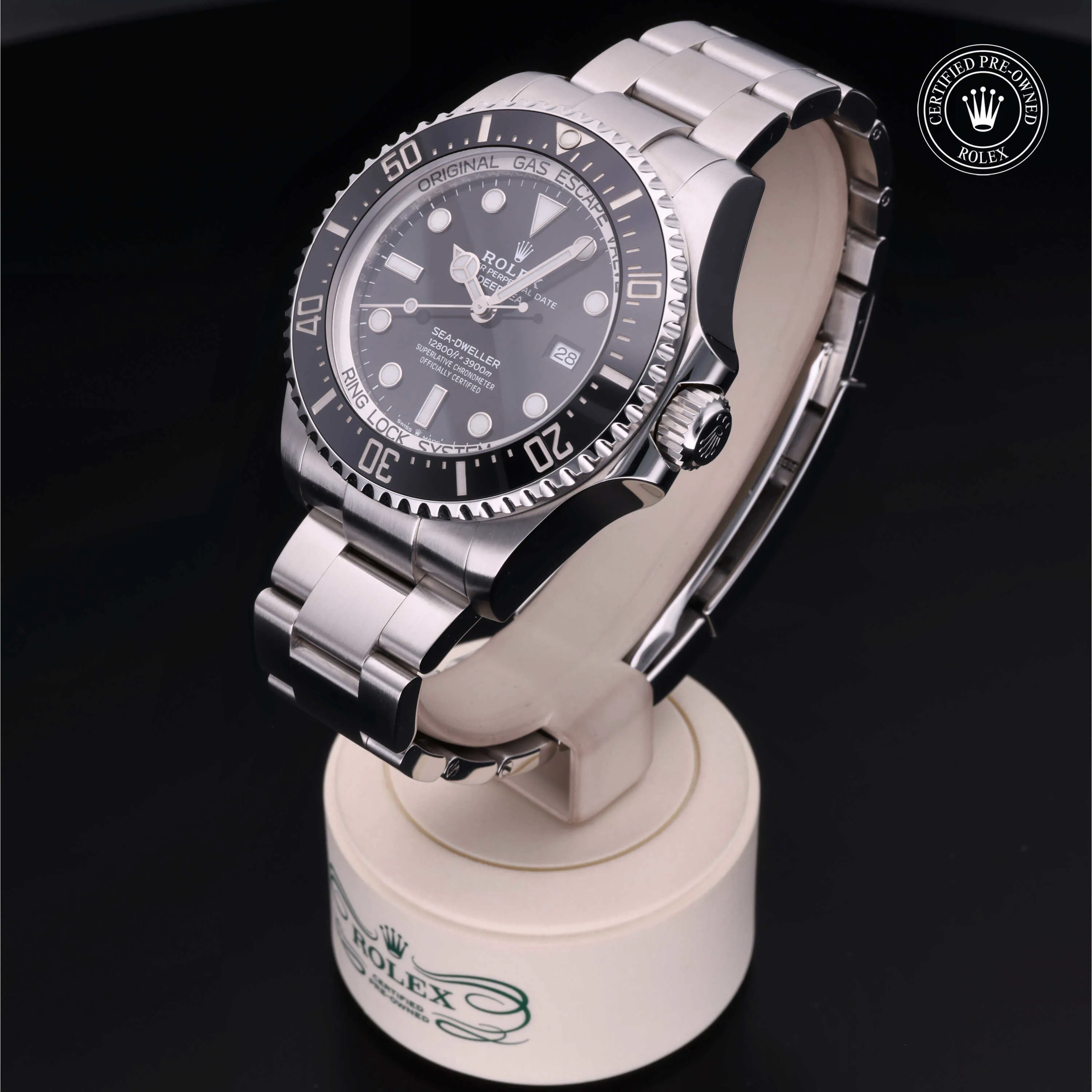 Rolex Sea-Dweller Deepsea 126660 44mm Oystersteel Black 3