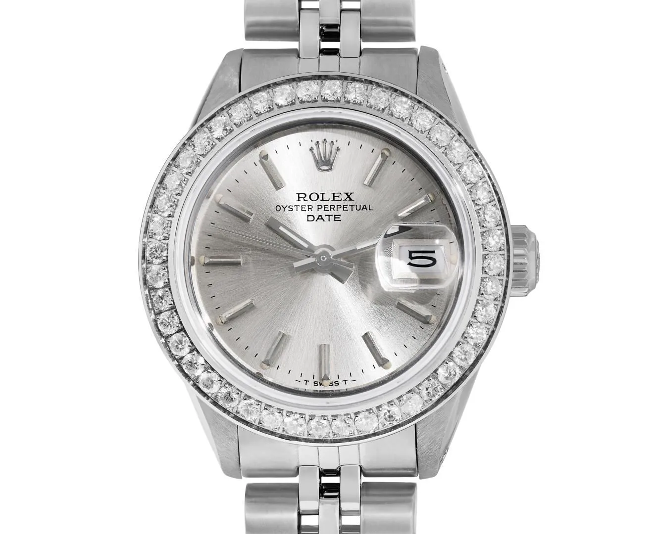 Rolex Date 26mm Stainless steel Silver 1