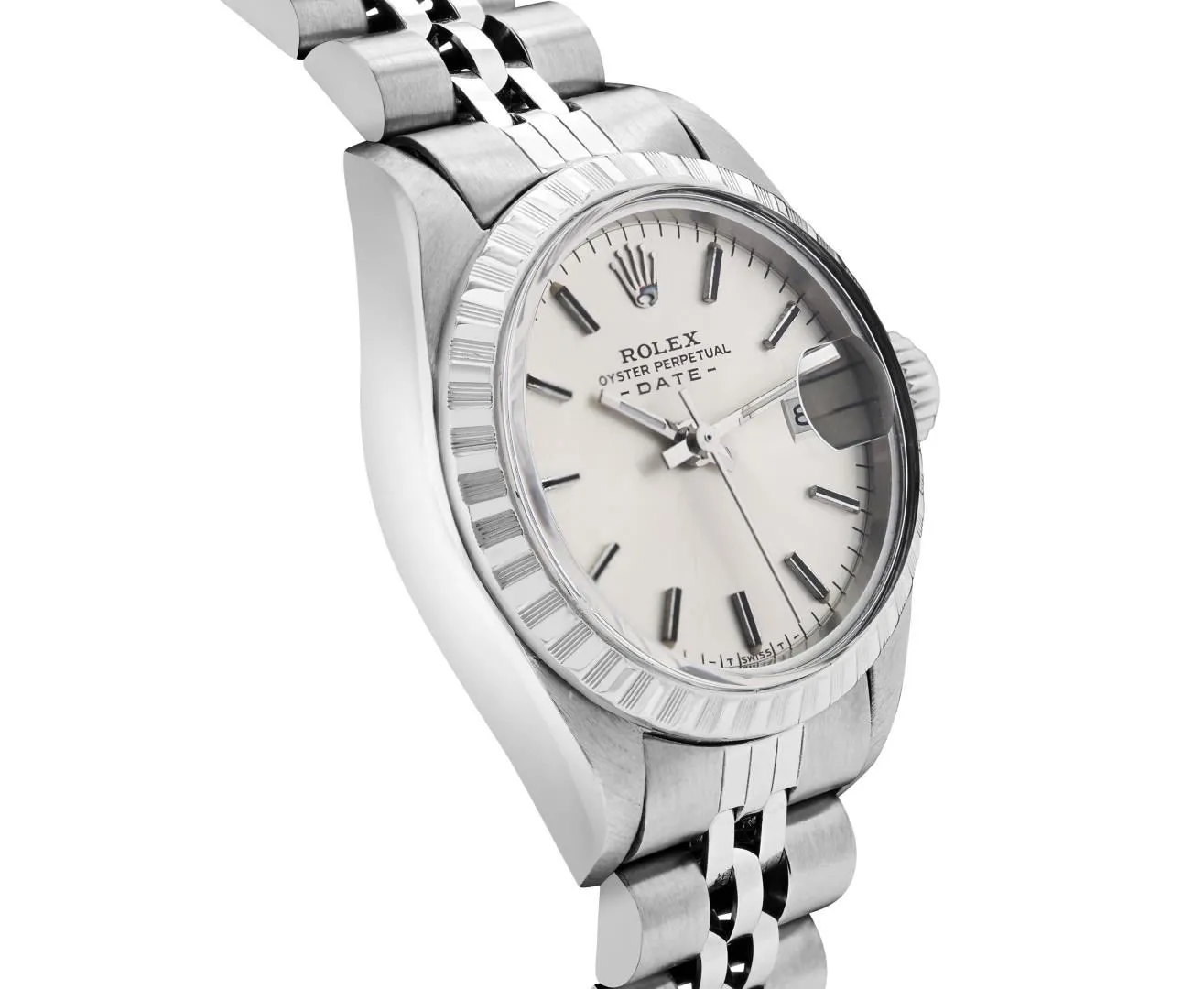 Rolex Date 26mm Stainless steel Silver 2