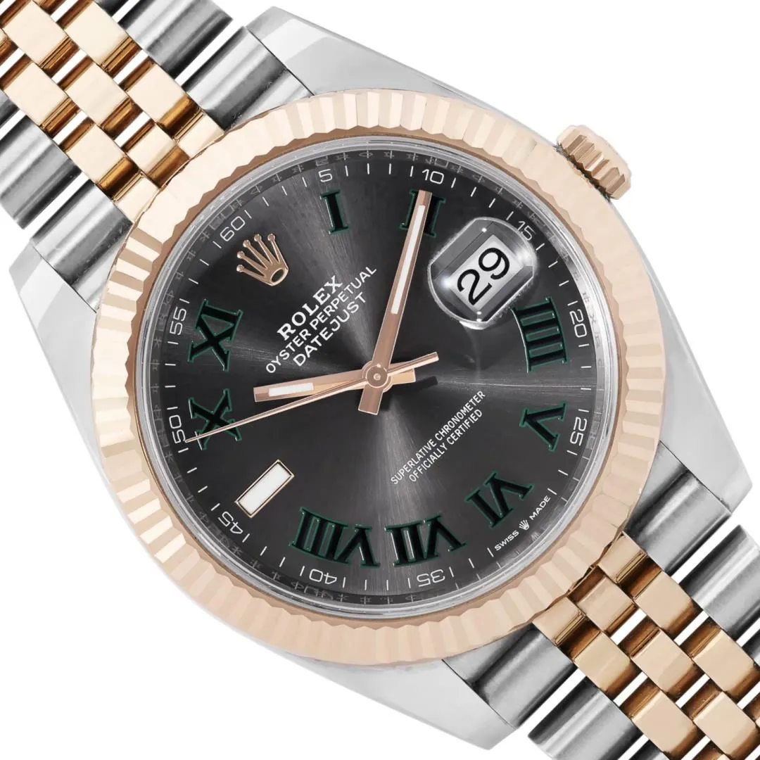 Rolex Datejust 41mm Stainless steel and 18k rose gold