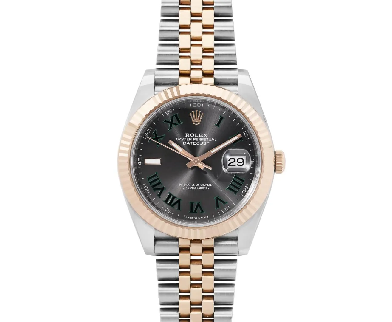 Rolex Datejust 41mm Stainless steel and 18k rose gold 1