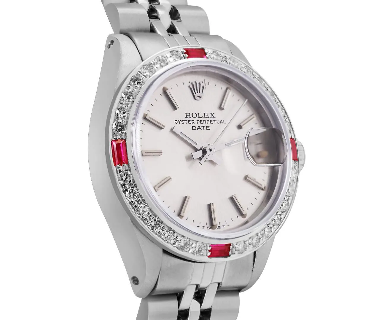 Rolex Date 26mm Stainless steel Silver 2