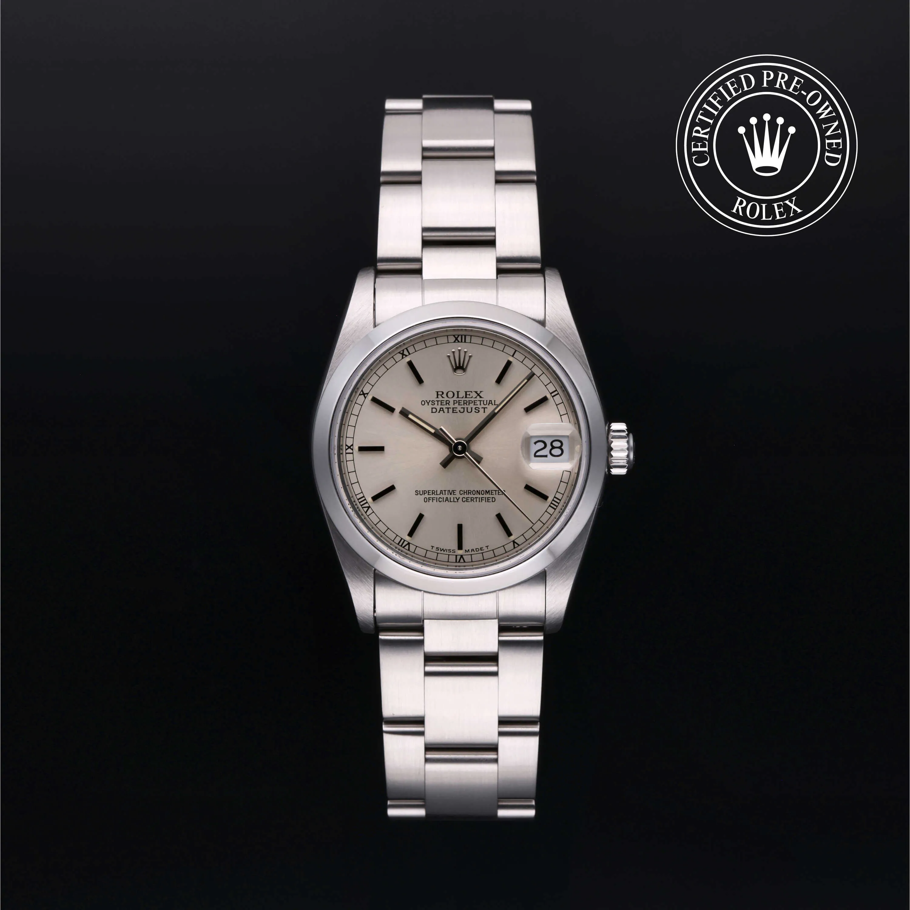 Rolex Datejust 31 68240 31mm Oystersteel Silver