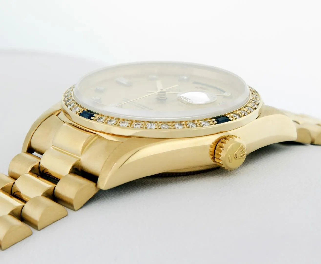 Rolex Day-Date "President" 36mm Yellow gold and 18k yellow gold Champagne 3