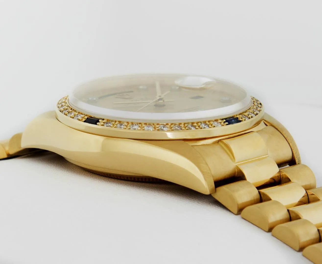 Rolex Day-Date "President" 36mm Yellow gold and 18k yellow gold Champagne 4