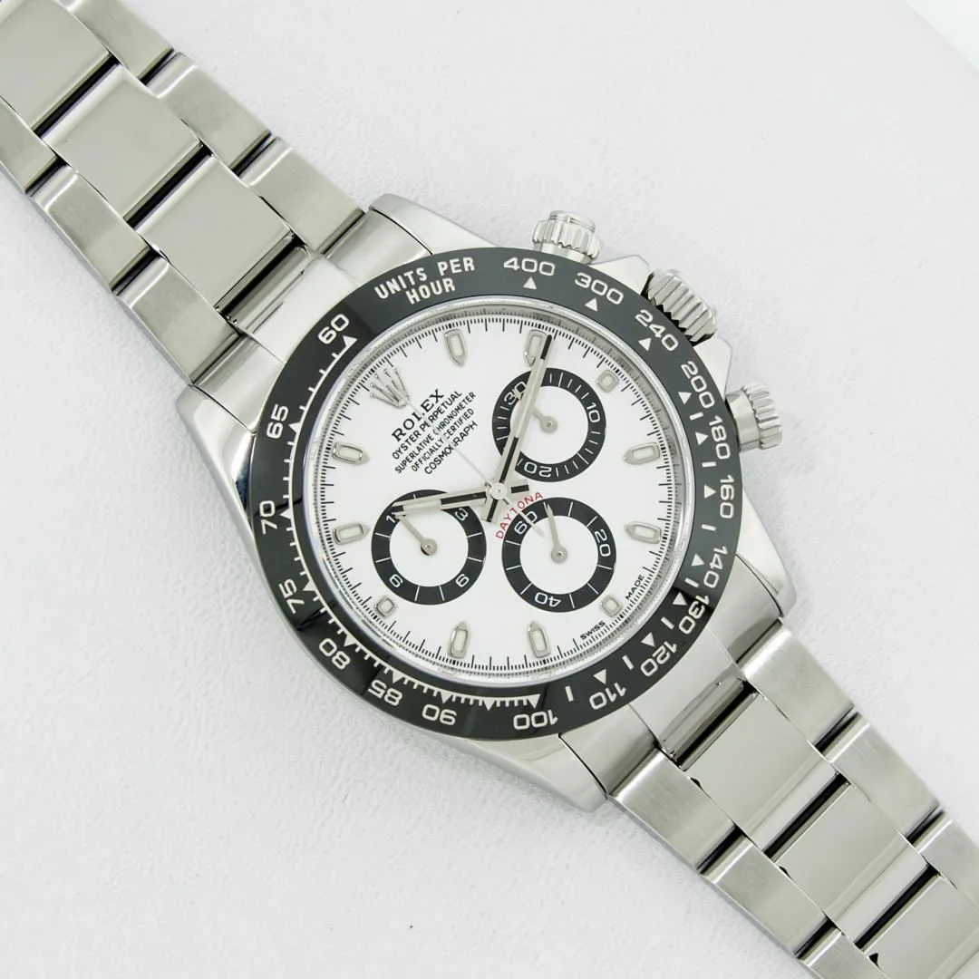 Rolex Chronograph 40mm Stainless steel White 2