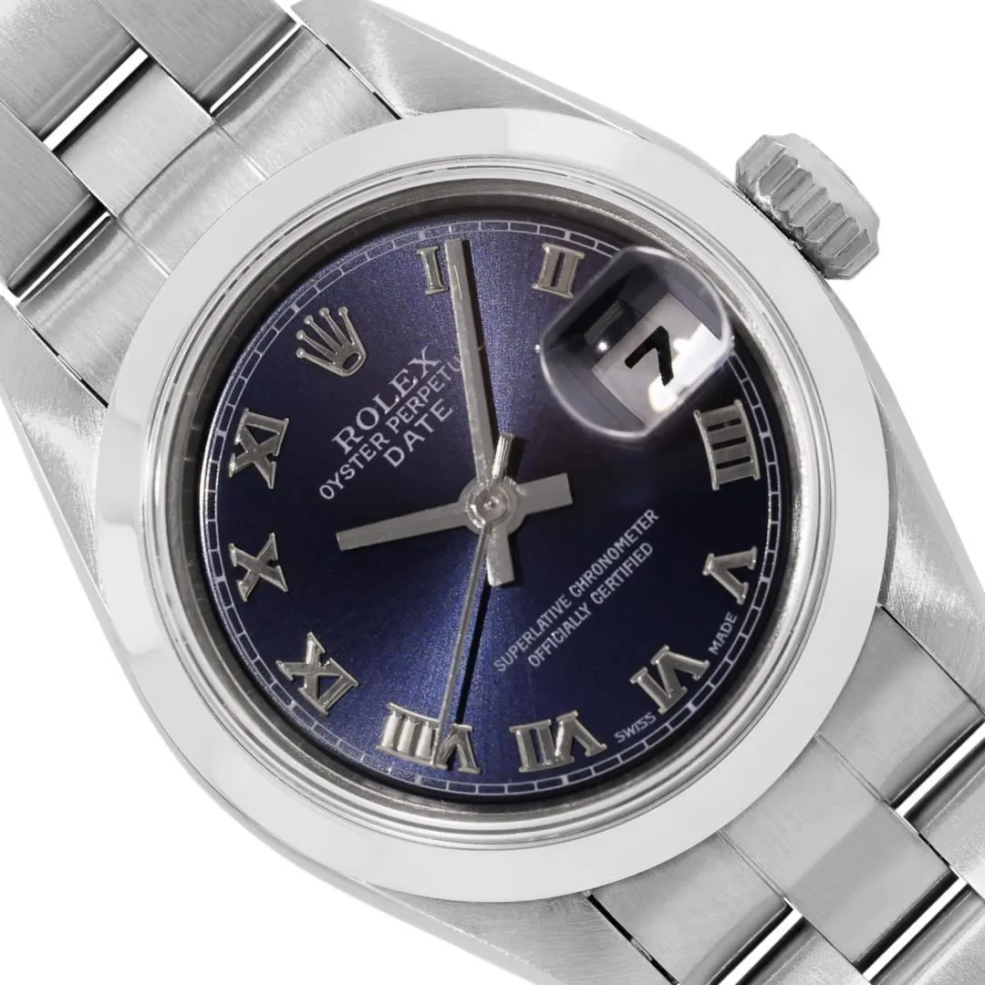 Rolex Oyster 26mm Stainless steel Blue