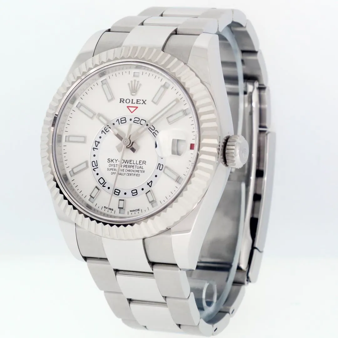 Rolex Sky-Dweller 42mm Stainless steel White 2