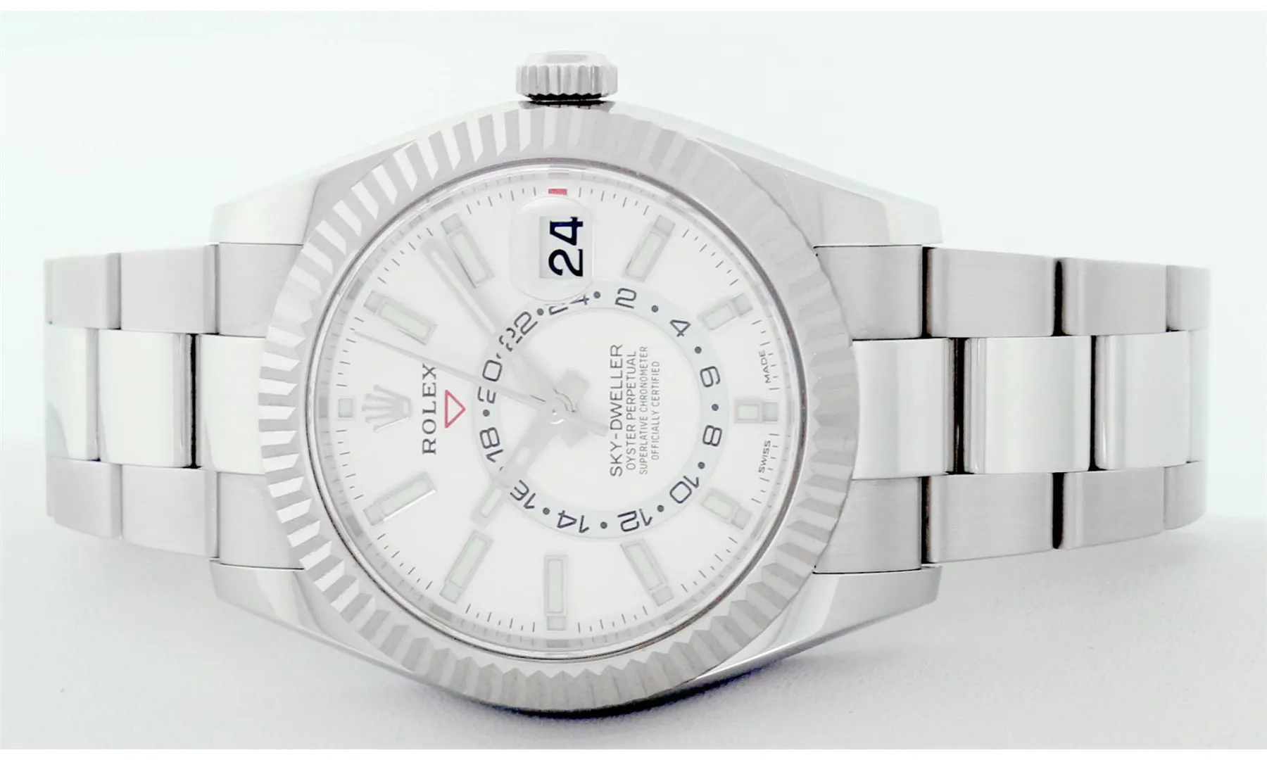 Rolex Sky-Dweller 42mm Stainless steel White 3