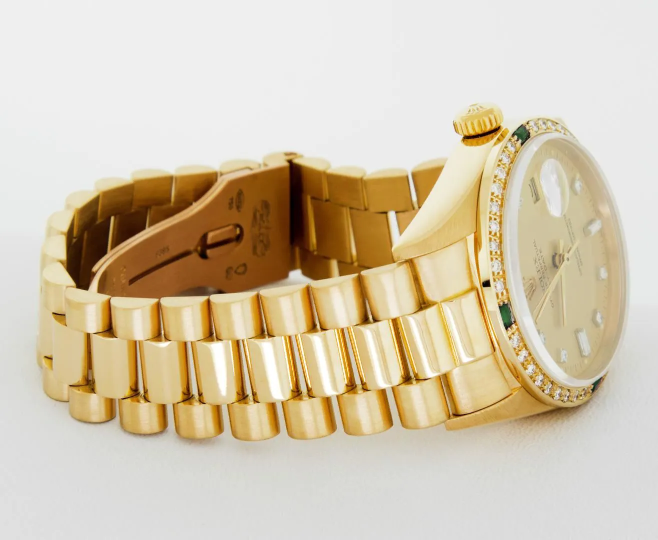 Rolex Day-Date "President" 36mm Yellow gold and 18k yellow gold Champagne 5