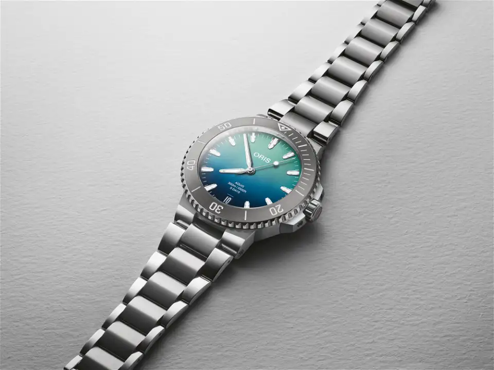 Oris GREAT BARRIER REEF 01 400 7790 4185 43mm Stainless steel Blue 2