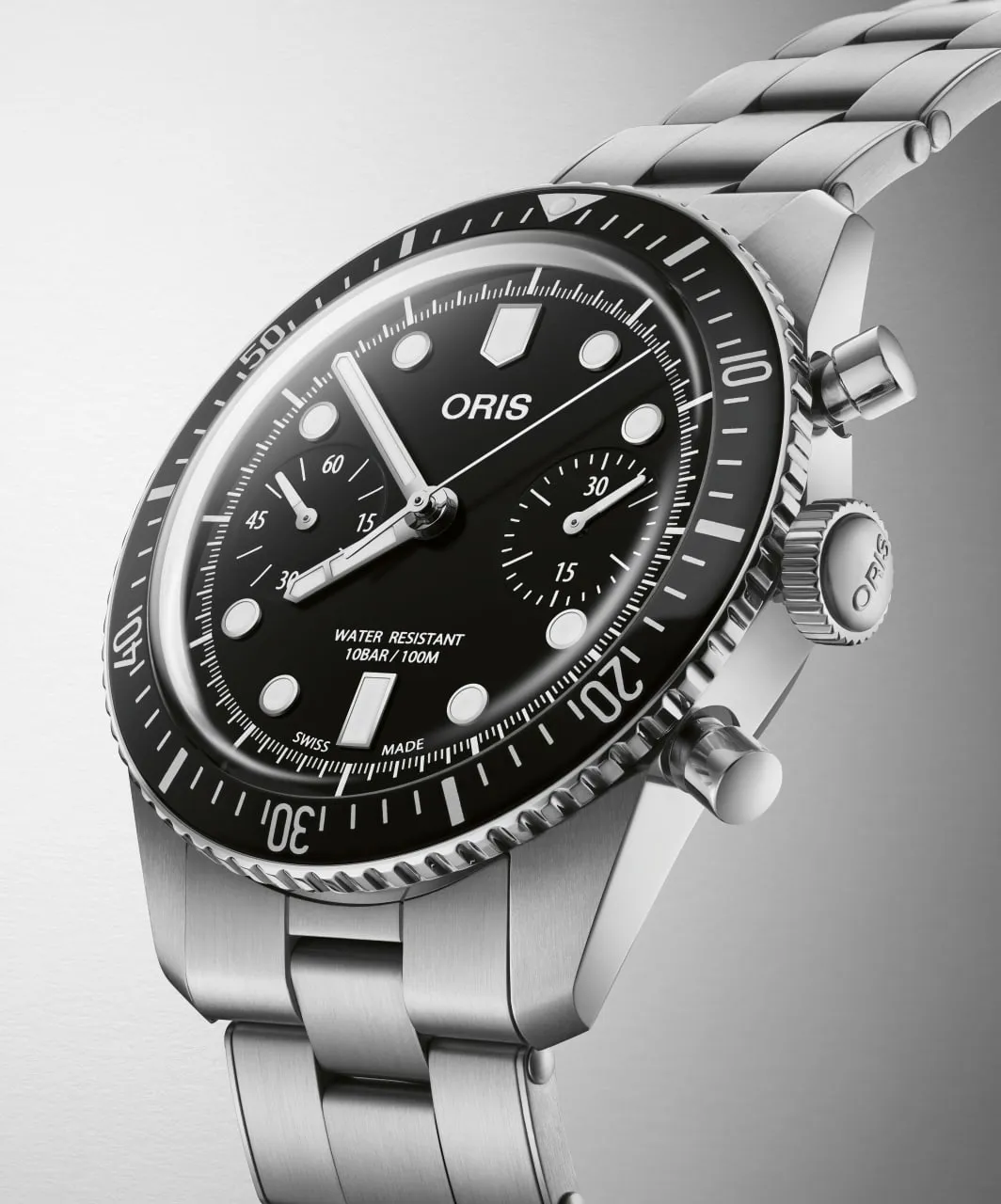 Oris Divers 01 771 7791 4054-07 8 20 18 40mm Stainless steel Black