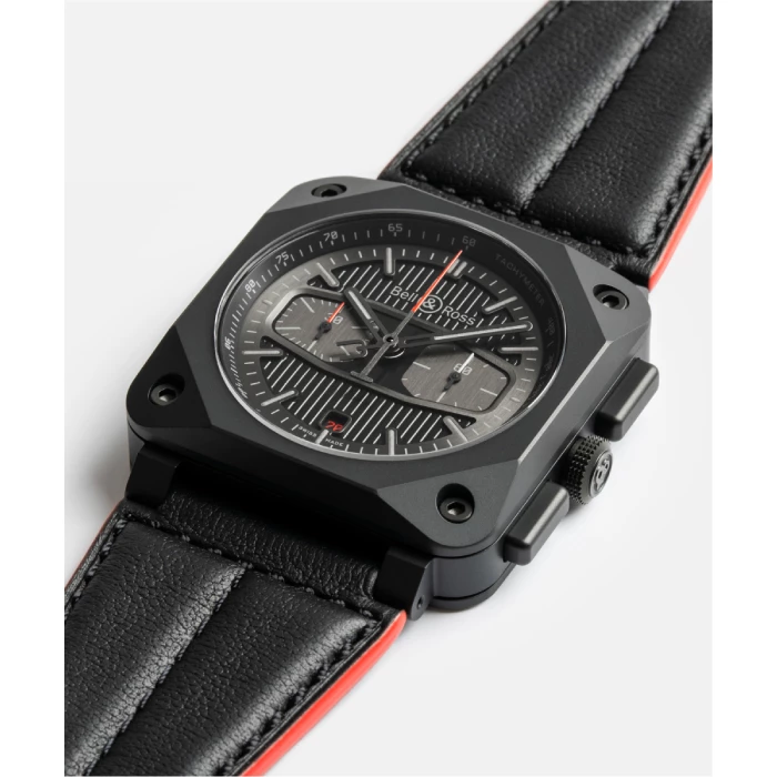 Bell & Ross Instruments BR0394-BTR-CE/SCA 42mm Black ceramic Black