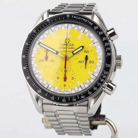 Omega Speedmaster Reduced 3510.12 39mm Stainless steel Yellow