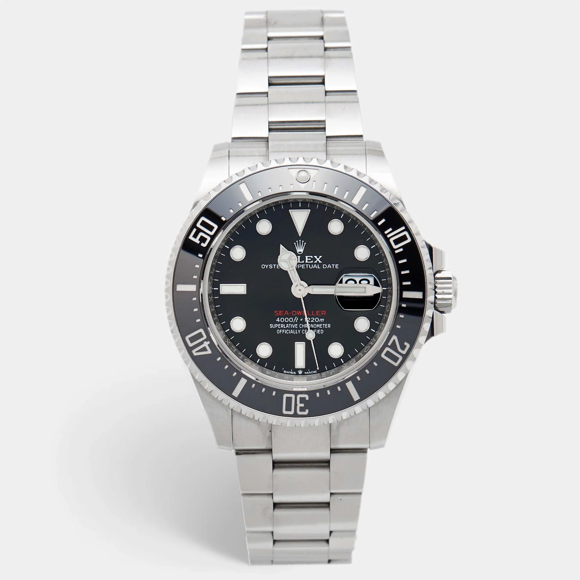 Rolex Sea-Dweller 126600-0001 43mm Oystersteel Black