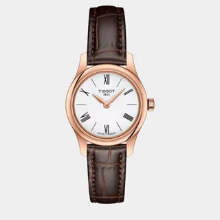 Tissot Tradition T063.009.36.018.00 Rose gold White