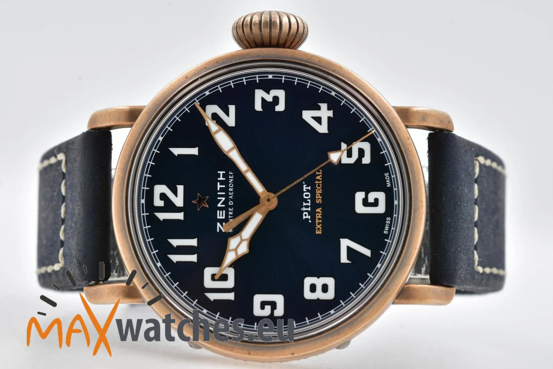 Zenith Pilot Type 20 Extra Special 29.1940.679/57.C808 40mm Bronze Blue