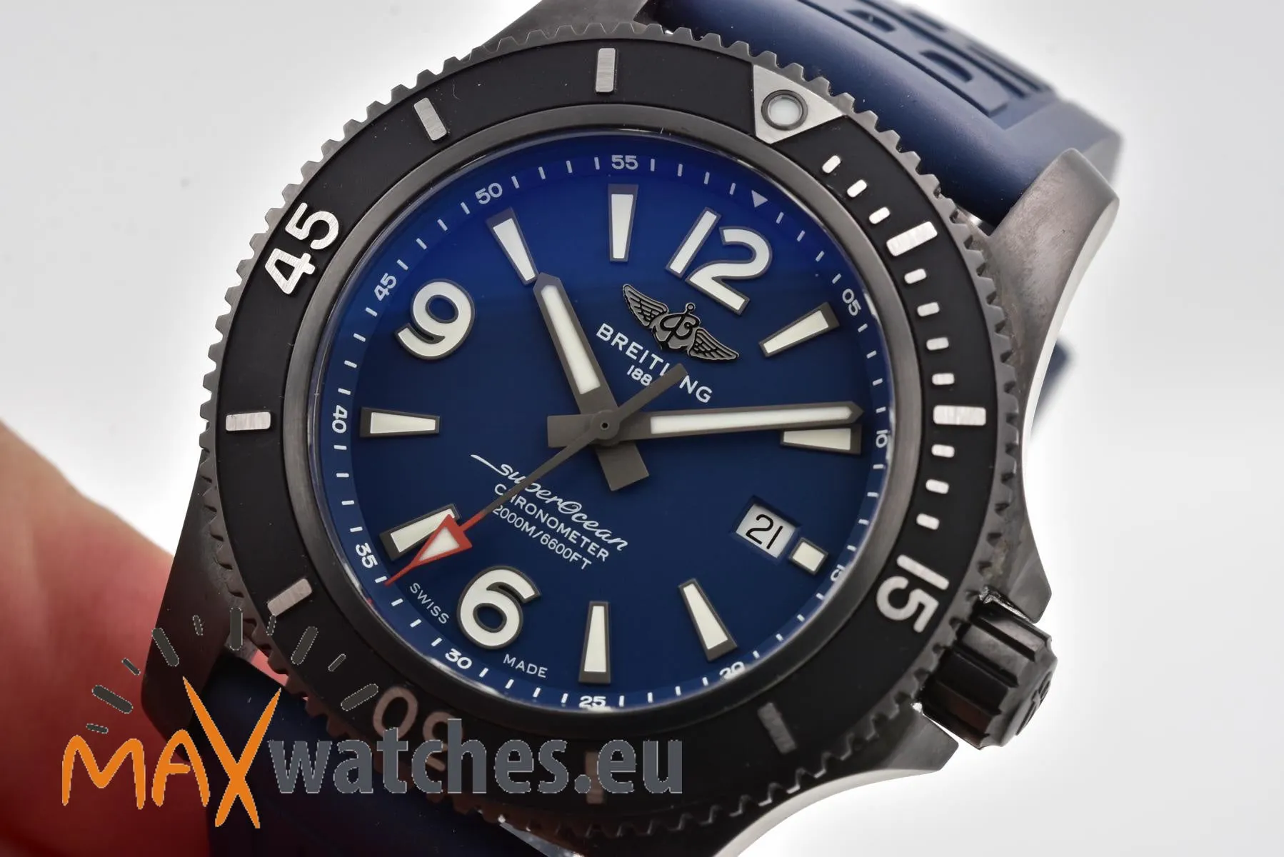 Breitling Superocean M17368D71C1S1 46mm Stainless steel Blue 9