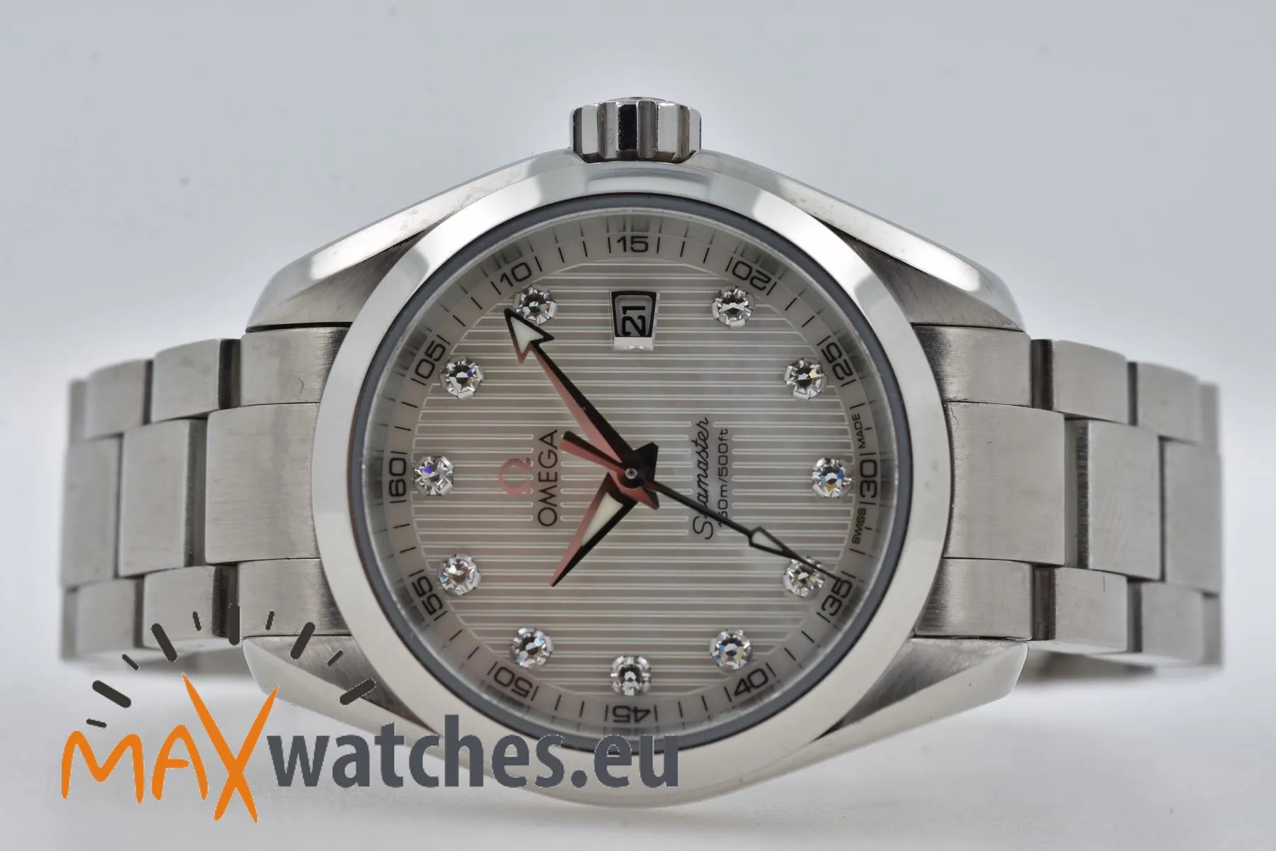 Omega Aqua Terra 231.10.30.61.55.001 30mm Stainless steel White