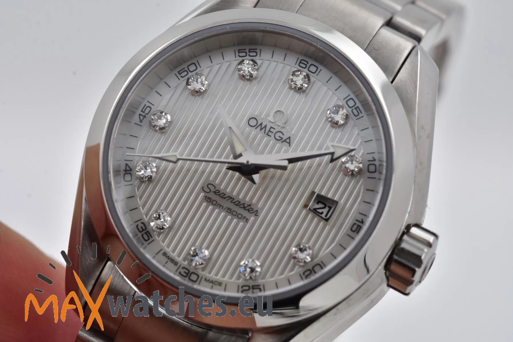 Omega Aqua Terra 231.10.30.61.55.001 30mm Stainless steel White 3