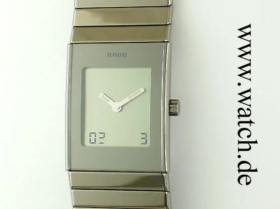 Rado Ceramica 193.0386.3.015 28mm Titan platinfarbenes