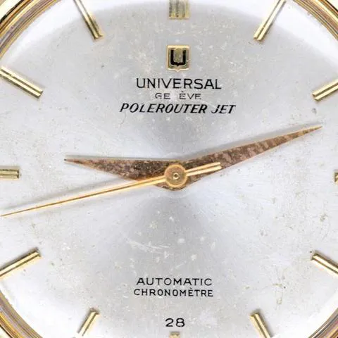 Universal Genève Polerouter 10369 34.5mm Yellow gold Silver 3