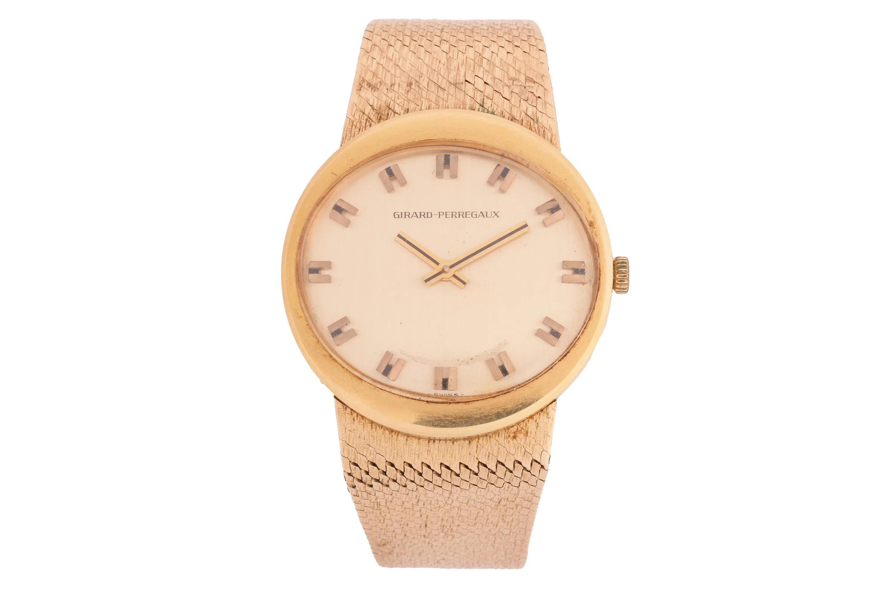 Girard-Perregaux 9358GA 34mm 18k yellow gold Gold