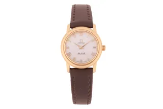 Omega De Ville 4670.71.02 Yellow gold White