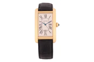 Cartier Tank Américaine 2329 18k yellow gold White