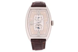 Franck Muller Master Banker 6850 MB HV Stainless steel Silver and Champagne